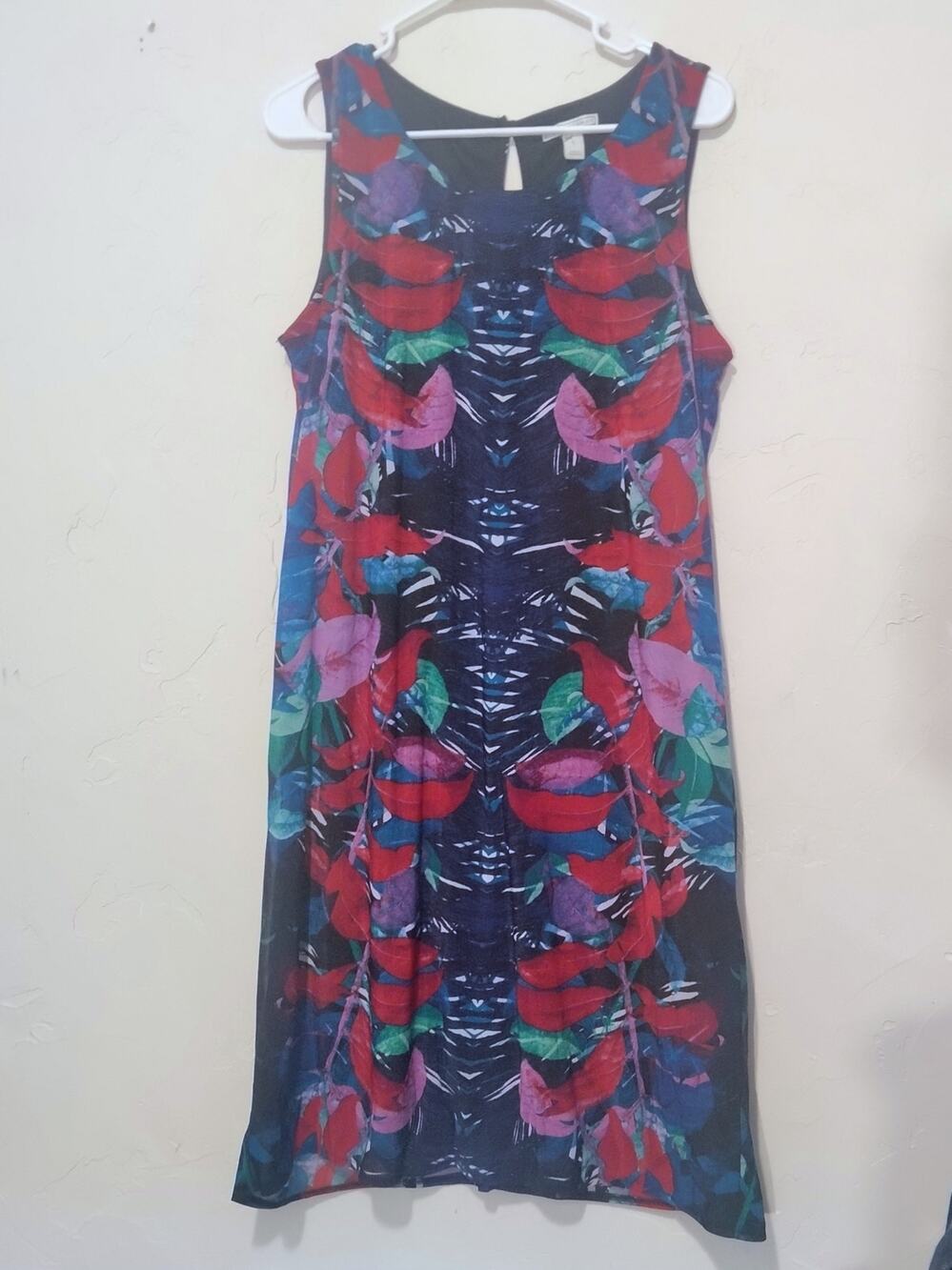 Dana Buchman Abstract Print Dress